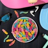 image:imageTrolli Sour Brite Squad Gummy Candy Sour Gummy Worms 63 oz Pack of 8