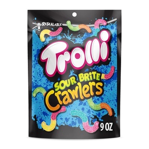 image:imageTrolli Sour Brite Crawlers Very Berry Sour Gummy Worms 288 Ounce Resealable BagOriginal