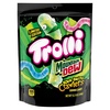 image:imageTrolli x Mountain Dew Sour Brite Crawlers Gummy Worms Candy 123 oz  Original Cherry Blue Raspberry all with Citrus limited edition gaming snack peg bag